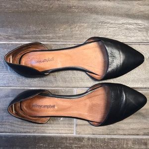 Jeffrey Campbell d'orsay flats, Black Size 9